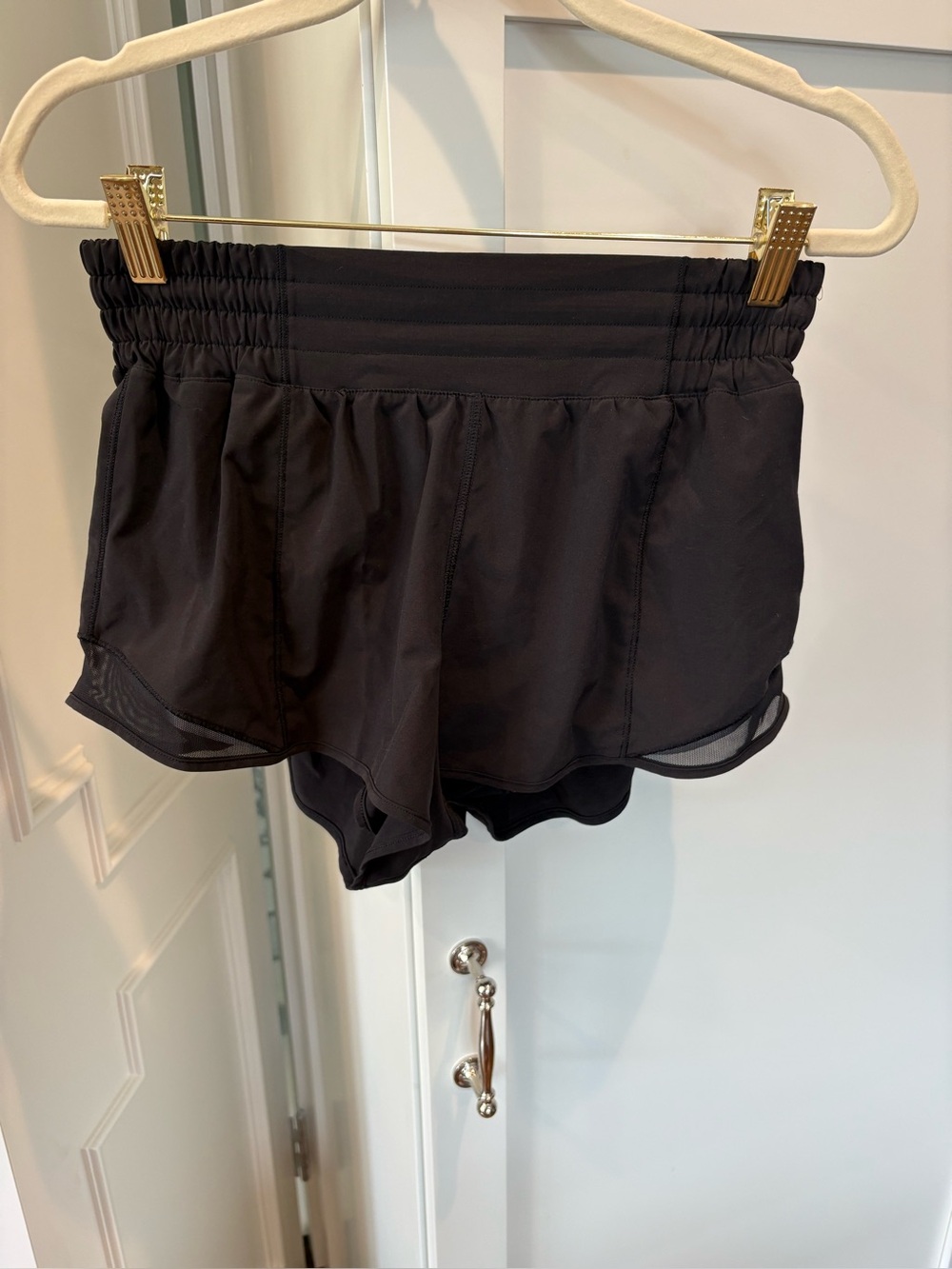 Black Women’s Lululemon Athletic Shorts - Lightweight Run & Training Shorts